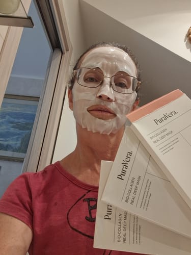 Customer photo review of Maschera al Bio-Collagene PuraVera™