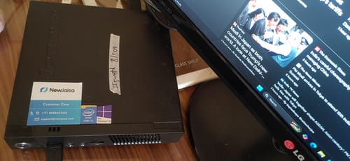 Customer photo review of Lenovo ThinkCentre M93p Mini Computer PC | Intel i5- 4th Gen | Win 10 Pro | Refurbished