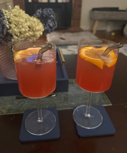 Customer photo review of Hibiscus Syrup