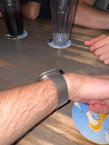 Customer photo review of Titanium Bracelet MG