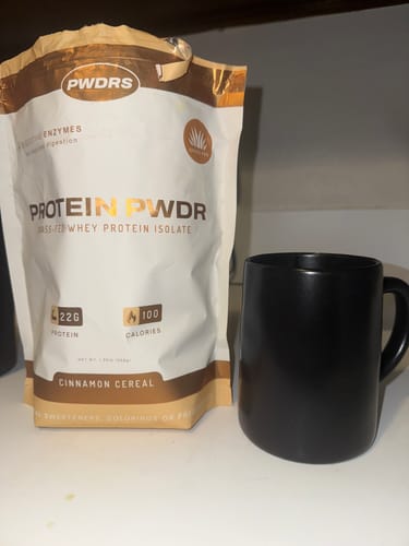Customer photo review of PROTEIN PWDR