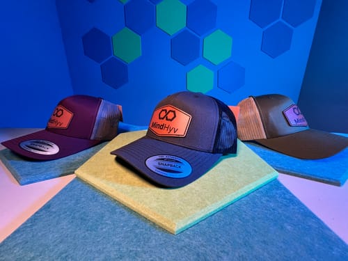 Customer photo review of Premium Custom Leather Patch Hats (Wholesale)