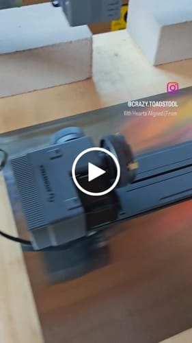 Customer video review of AtomStack R8 Rotary Chuck