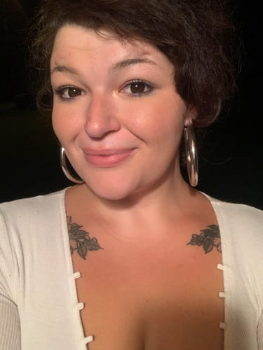 Customer photo review of Big Eyes Chocolate Brown Colored Contact Lenses