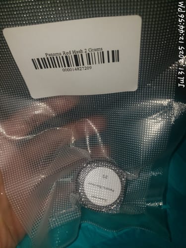 Customer photo review of Panama Red Hash
