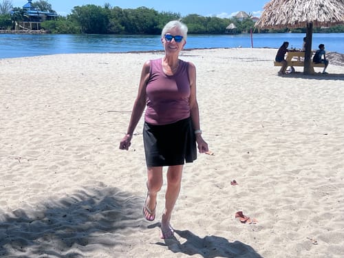 Customer photo review of Topanga Skort - Black