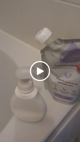 Customer video review of Gentle Hair & Body Wash Refill