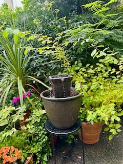 Customer photo review of Fortezza Cordless Fountain Tower