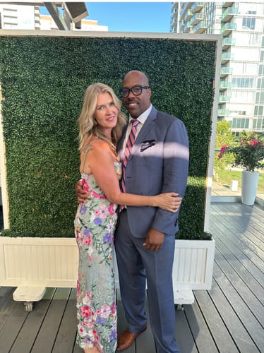 Customer photo review of Lilana Gown by Mac Duggal - RENTAL