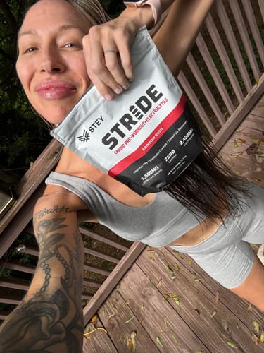 Customer photo review of STEY Stride Endurance Hydration One Time Purchase