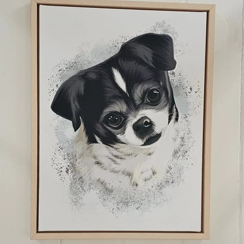 Customer photo review of External/Decorative Frame 18"x24" Canvas