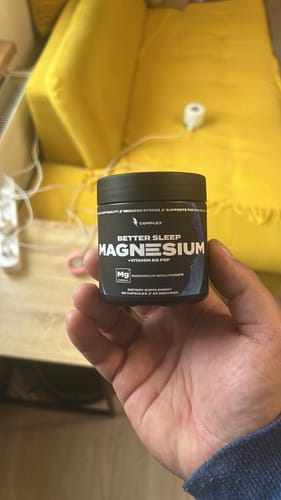 Zákaznická recenze s fotkou produktu Sleep Magnesium