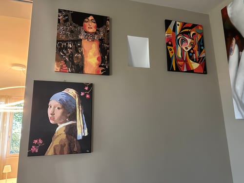 Customer photo review of Colorful Canine Frolic