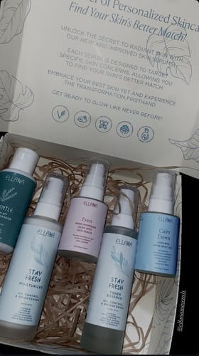 Customer photo review of Stay Fresh Moisturizer Controls Oil and Brightens
