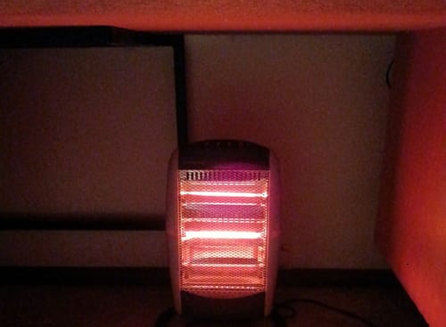 Customer photo review of Germanica Infrared Heater, 1200W
