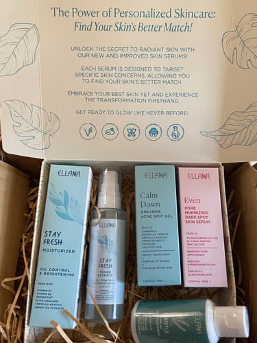 Customer photo review of Stay Fresh Moisturizer Controls Oil and Brightens