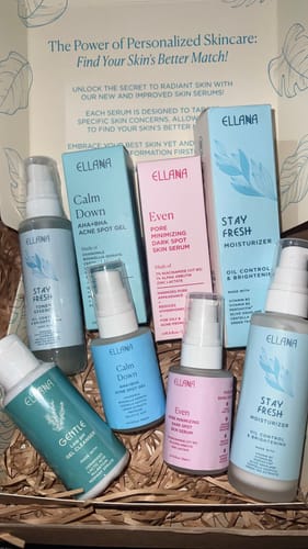 Customer photo review of Stay Fresh Moisturizer Controls Oil and Brightens