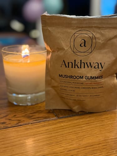 Customer photo review of Mushroom Gummies