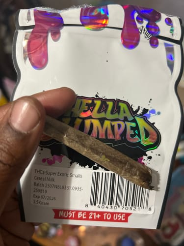 Customer photo review of FREE SAMPLE (with code) THCa Flower