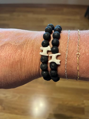 Stacy K. review of STRĀ Dog Beaded Bracelet image 1 out of 1