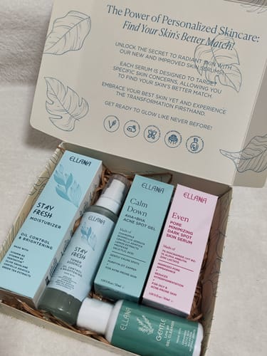 Customer photo review of Stay Fresh Moisturizer Controls Oil and Brightens