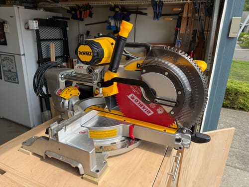 Customer photo review of DIY Kit for Dewalt 779/780 Dust Collection Chute (3D Print Your Own!)