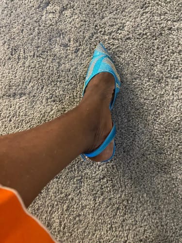 Customer photo review of Festive Elegance: Spot Goods Dazzling Heels and Chic Long Bag Clutch Perfect Combination Of Shoes And Bag for Special Occasions