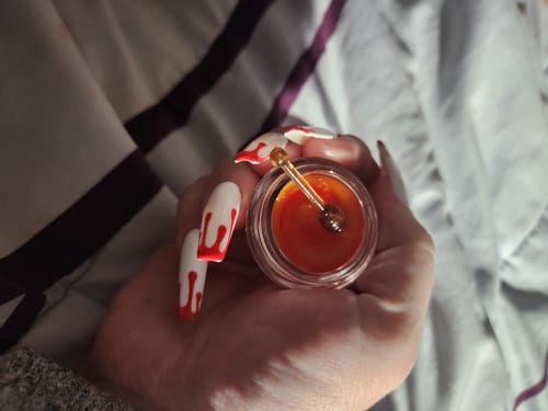 Customer photo review of Strawbango Sorbet Bee Balm