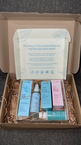 Customer photo review of Stay Fresh Moisturizer Controls Oil and Brightens