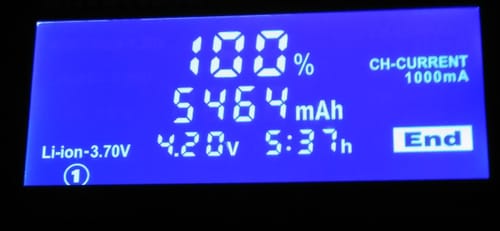 Customer photo review of EVE 50E 21700 5000mAh 15A Battery