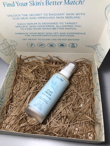 Customer photo review of Stay Fresh Moisturizer Controls Oil and Brightens