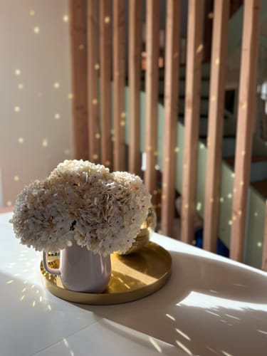 Customer photo review of Grande Hortensia (5 tiges) - Mauve