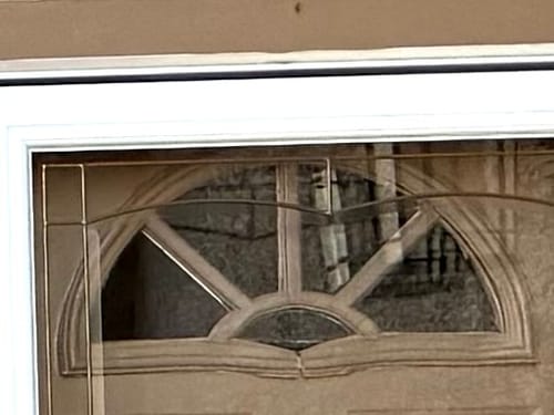 Customer photo review of Clear 1 Lite Glass and Frame Kit (Fanlite)