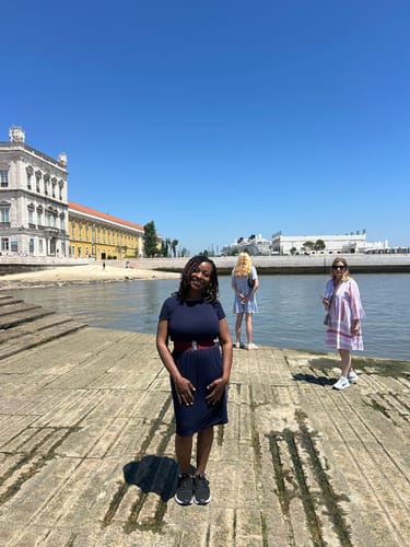 Customer photo review of Brigitte Brianna Baseball Tee Dress