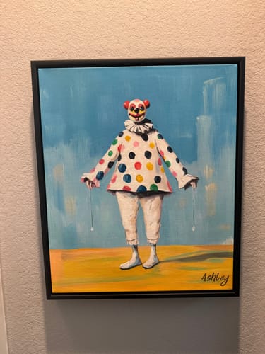 Customer photo review of People Canvas Art #PE333