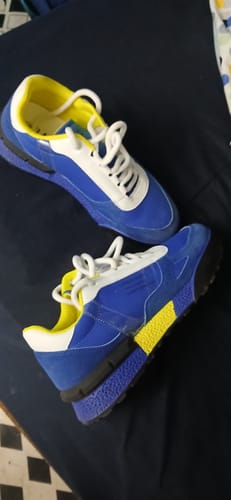 Makellogs K. review of Urbanart Play 4 Mesh / Faux Suede Sneaker - Navy image 1 out of 1