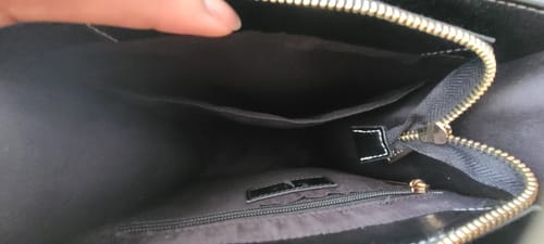 Customer photo review of Evelyn Retro PU Leather Tote