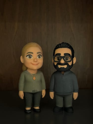 Customer photo review of Mini Cartoon personalizable