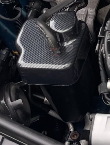 Customer photo review of Charcoal Canister Cover - VWCC001