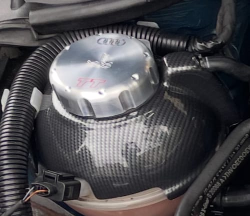 Customer photo review of Coolant Tank Cover - VWCOL001