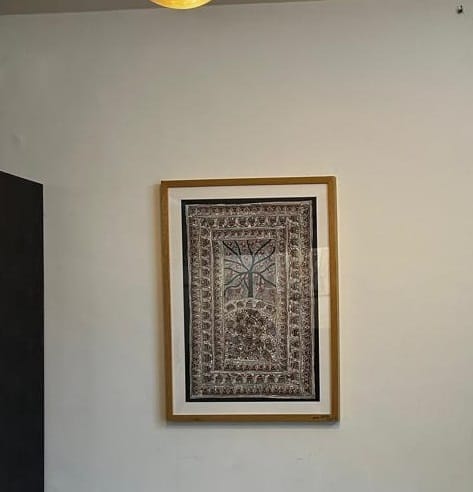 Customer photo review of The Fish and bird madhubani, Madhubani Art, Madhubani Painting