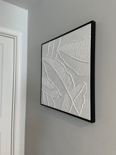 Customer photo review of Plaster Art Texture Painting #TX005