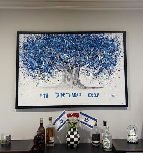Customer photo review of LIMITED EDITION PRINT - AM YISRAEL CHAI