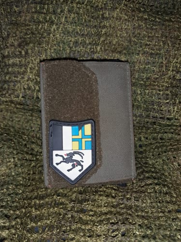 Customer photo review of Tactical Wallet MK2 - Steingrau Oliv