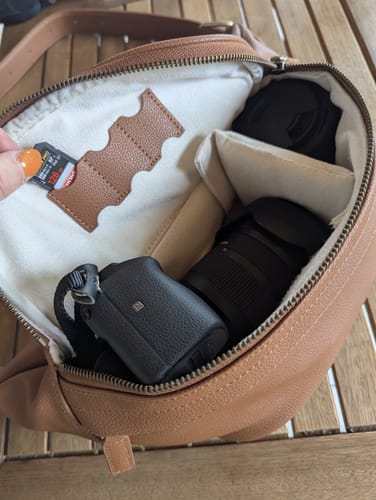 Customer photo review of LOULEX fanny pack