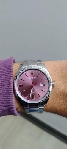 Customer photo review of Reloj Casio Análogo MTP-1302PD-6A Morado 38,5mm
