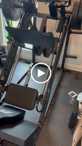 Customer video review of RitFit GAZELLE PRO 3-In-1 Leg Press and Hack Squat Machine
