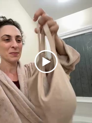Customer video review of Hayden Bra - Sand