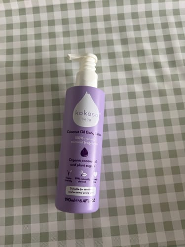 Customer photo review of Coconut Oil Baby Lotion