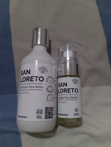 Customer photo review of Aceite y Shampoo Para Barba · Paquete 2 Piezas